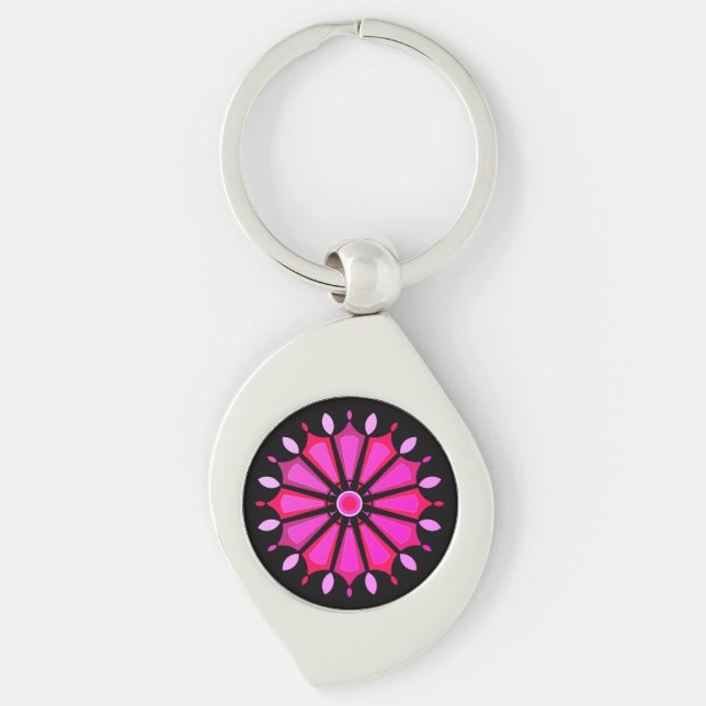 flower gift key ring (Front)