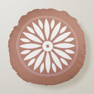 FLOWER GIFT MOM DAUGHTER SISTER TEACHER FRIEND ROUND CUSHION