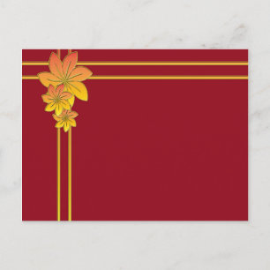 Flower Gift Postcard