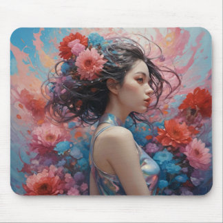 Flower Girl #1 Mouse Mat