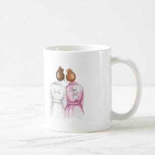 Flower Girl? Auburn Bun Bride Redhead Bun FG Coffee Mug
