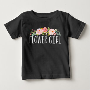 Flower Girl Baby Tee Bridesmaid