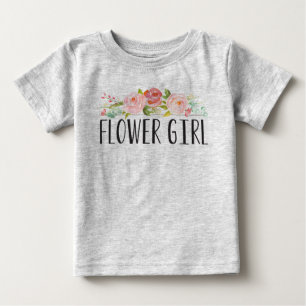 Flower Girl Baby Tee Bridesmaid