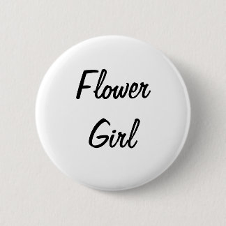 Flower Girl Badge