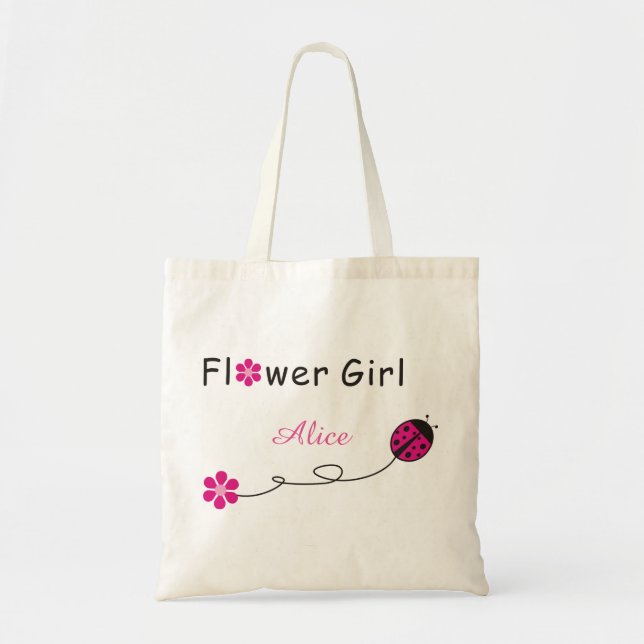 Flower Girl bag-beatles Tote Bag (Front)