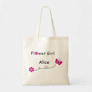 Flower Girl bag-butterfly Tote Bag