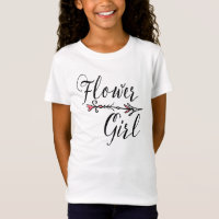 Flower Girl Bride Tribe | T-shirt