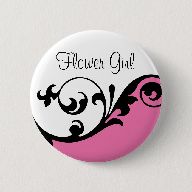 Flower Girl Button (Front)