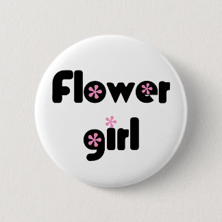 Flower Girl button