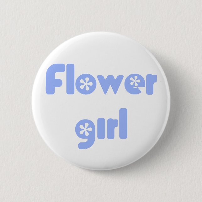 Flower girl button (Front)