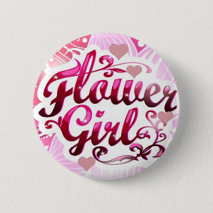 flower girl button