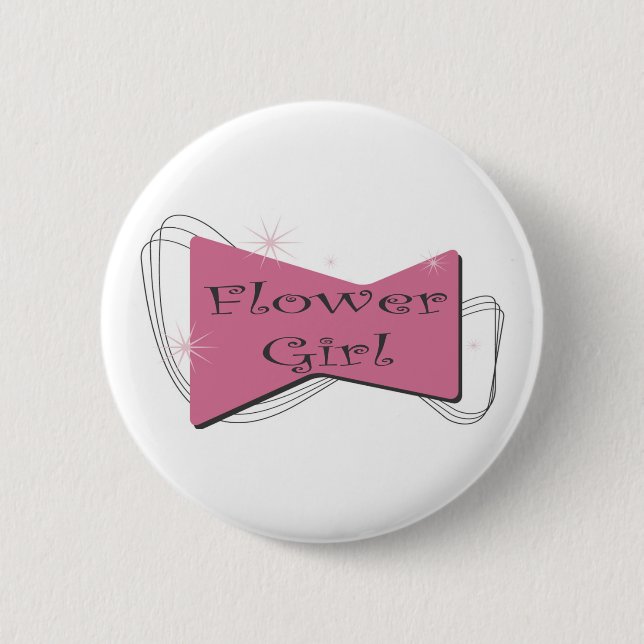 Flower Girl Button (Front)