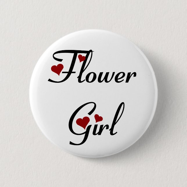 Flower girl button (Front)