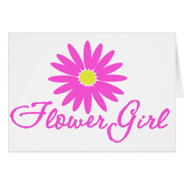 Flower Girl Daisy/ Pink (Front Horizontal)