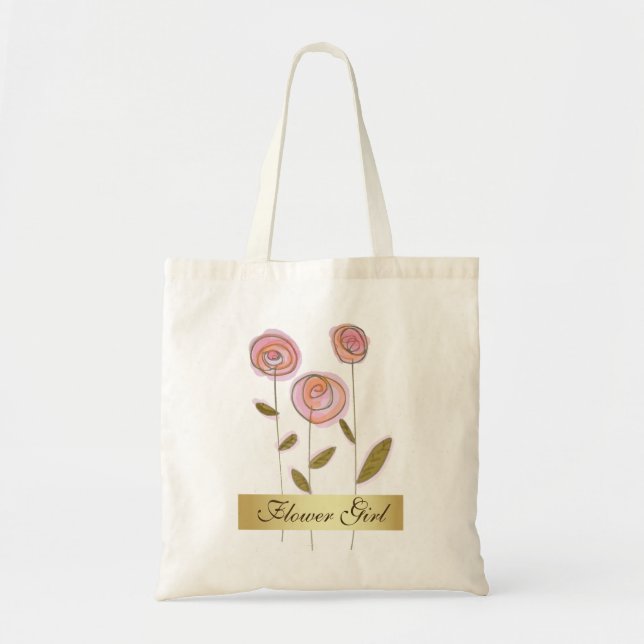 Flower Girl Favor Bag (Front)