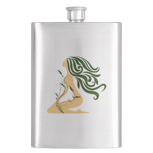Flower Girl Flask (Front)
