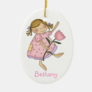 Flower Girl Gift Ornament