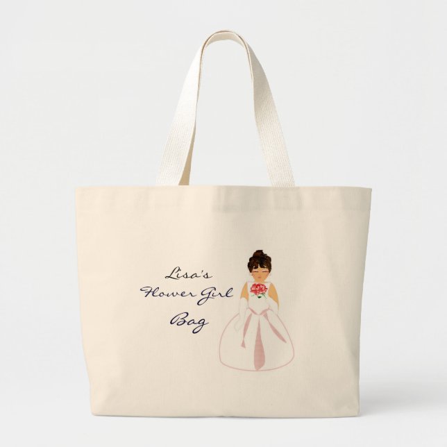 "Flower Girl I" Bag - Customisable (Front)