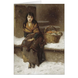 Flower Girl in Brown