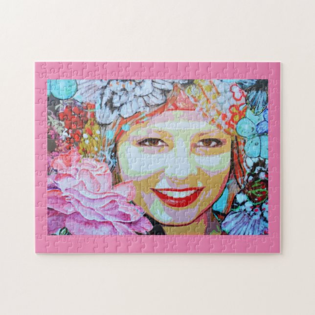 Flower girl jigsaw puzzle (Horizontal)