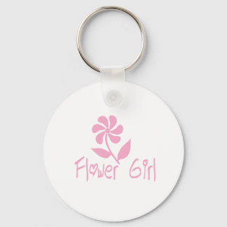 Flower Girl Key Ring
