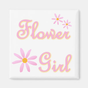 Flower girl magnet