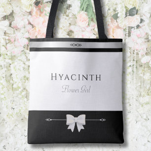 Flower Girl Minimalist Luxury Gift Tote Bag