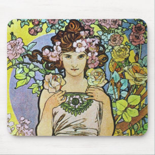 Flower Girl Mouse Mat