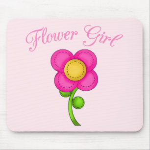 Flower Girl Mouse Mat