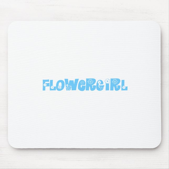 Flower Girl Mouse Mat (Front)