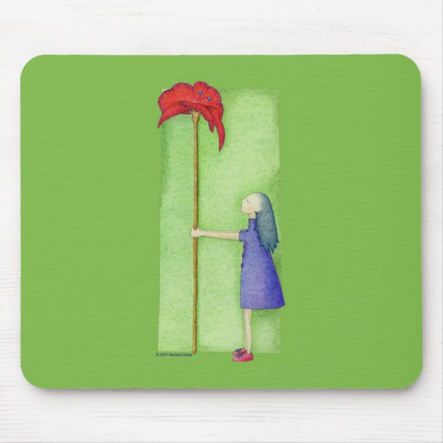 Flower Girl Mousepad (Front)