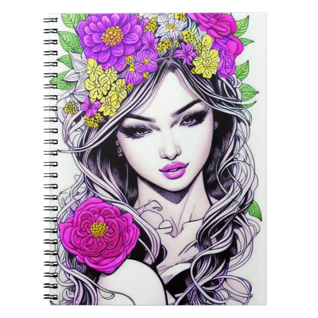 Flower Girl Notebook (Front)