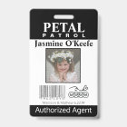 flower Girl Petal Patrol Badge