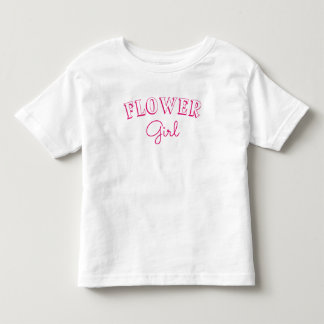 Flower Girl Pink Toddler T-Shirt