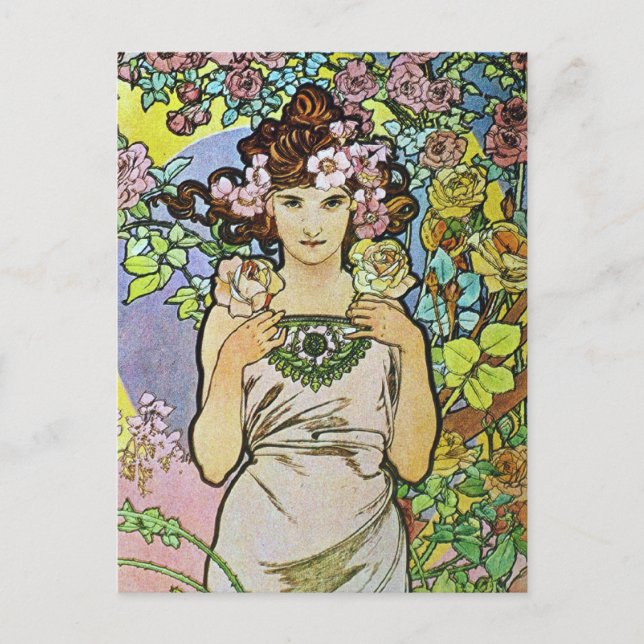 Flower Girl Postcard (Front)
