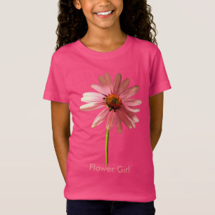 Flower Girl Purple Cone Flower Echinacea purpurea T-Shirt