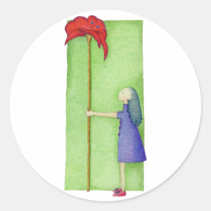 Flower Girl Sticker