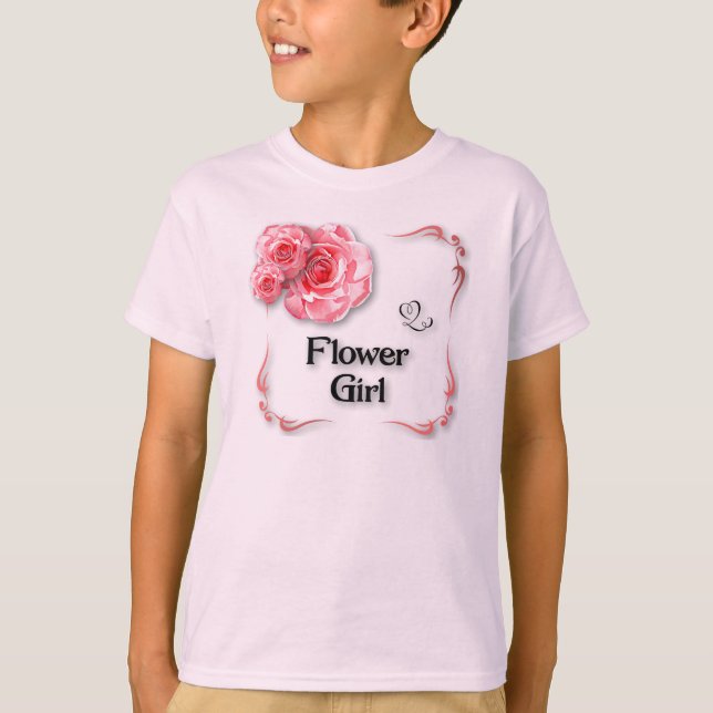 Flower Girl T-Shirt (Front)