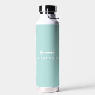 Flower Girl Thermal Tumbler Water Bottle