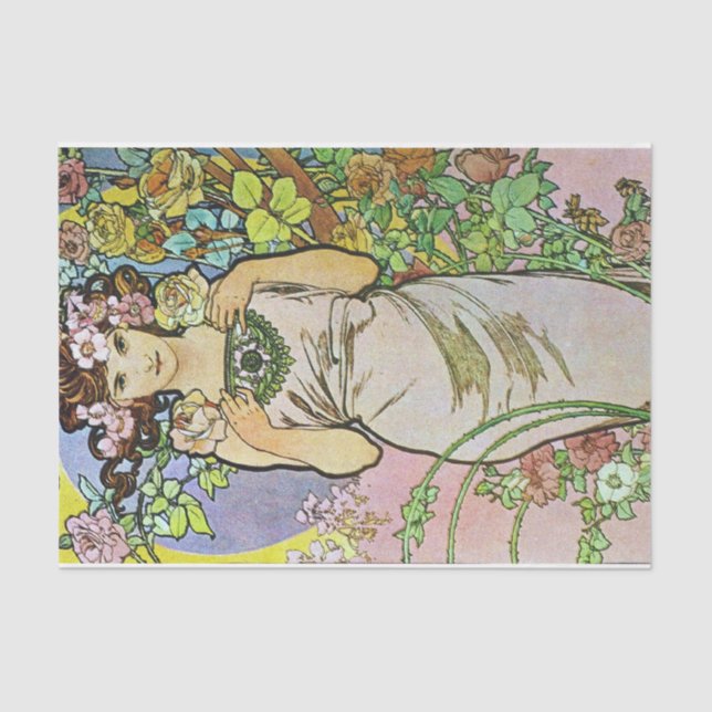 Flower Girl  Tissue Paper (Front)