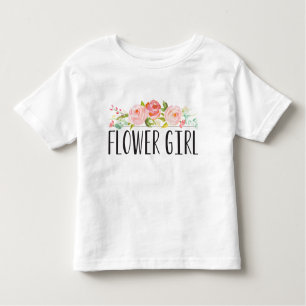 Flower Girl Toddler Tee   Bridesmaid