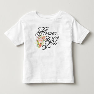 Flower Girl Toddler Tee   Bridesmaid