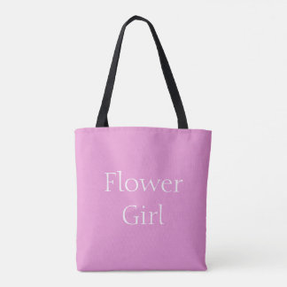 Flower Girl Tote Bag