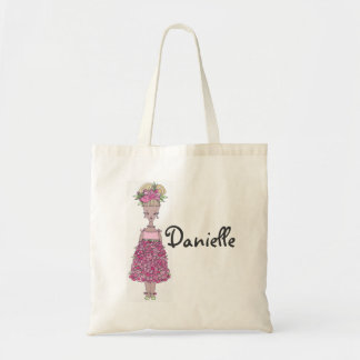 Flower Girl Tote Bag - Personalise - Danielle