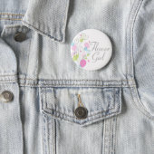 Flower girl wedding pin / button (In Situ)