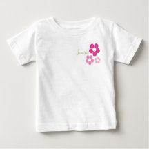 Flower Girl with Name - Infant T-Shirt