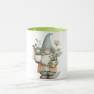 Flower Gnome Coffee Mug