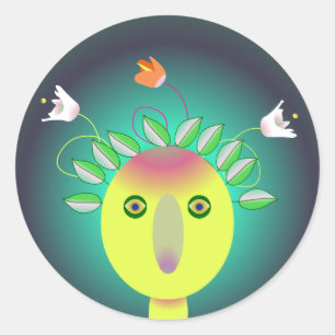 FLOWER GOD Sticker
