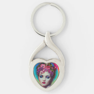 Flower Goddess Key Ring