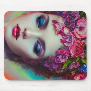 Flower Goddess Mouse Mat